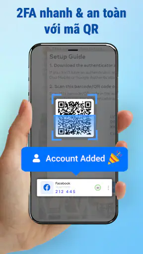 Ứng dụng xác thực - 2FA Auth screenshot