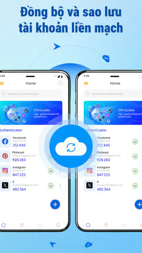 Ứng dụng xác thực - 2FA Auth screenshot