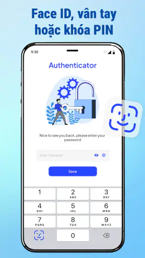 Ứng dụng xác thực - 2FA Auth screenshot