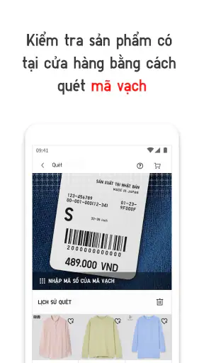 UNIQLO VN screenshot