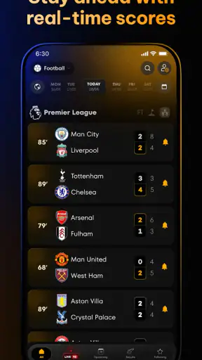 UniScore -  Tỷ Số Trực Tiếp screenshot
