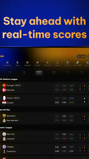 UniScore -  Tỷ Số Trực Tiếp screenshot