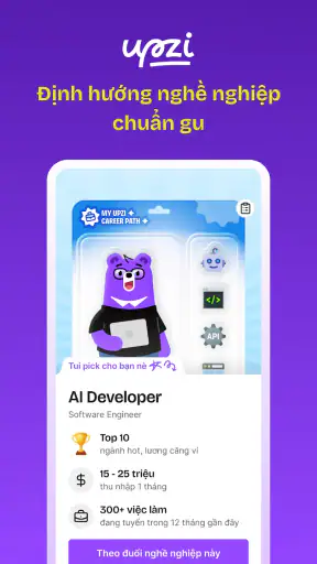 Upzi - Tìm việc làm cho Gen Z screenshot