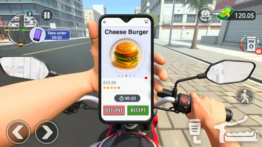 Urban Food Delivery Game screenshot