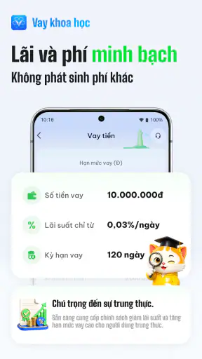 Vay khoa học-Công nghệ dẫn đầu screenshot