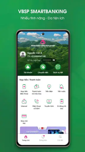 VBSP SmartBanking screenshot