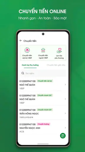 VBSP SmartBanking screenshot