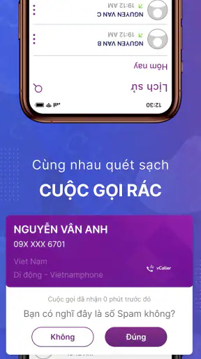 vCaller chặn gọi spam, đòi nợ screenshot