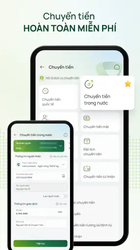 VCB Digibank screenshot