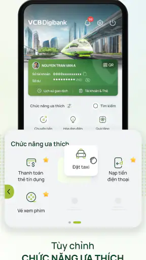 VCB Digibank screenshot