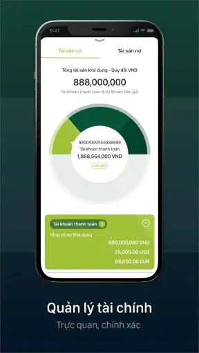 VCB DigiBiz screenshot