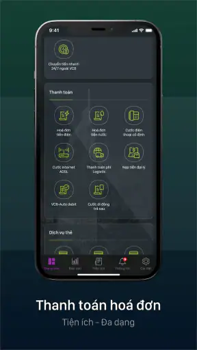 VCB DigiBiz screenshot