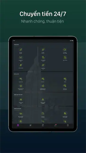 VCB DigiBiz screenshot