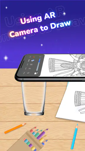 Vẽ Anime: Vẽ AR Phác Thảo screenshot