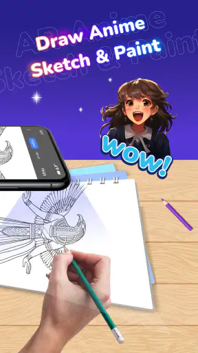 Vẽ Anime: Vẽ AR Phác Thảo screenshot