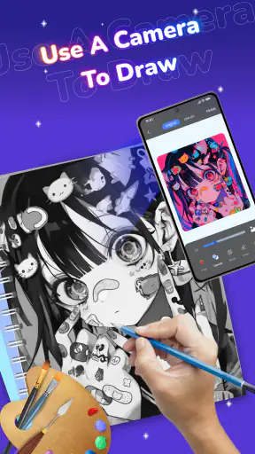 Vẽ Anime: Vẽ AR Phác Thảo screenshot