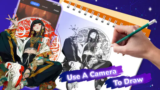 Vẽ Anime: Vẽ AR Phác Thảo screenshot