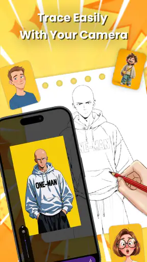 Vẽ AR: Phác họa & Cartoon screenshot