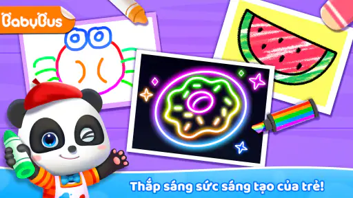 Vẽ Huỳnh Quang Gấu Trúc screenshot