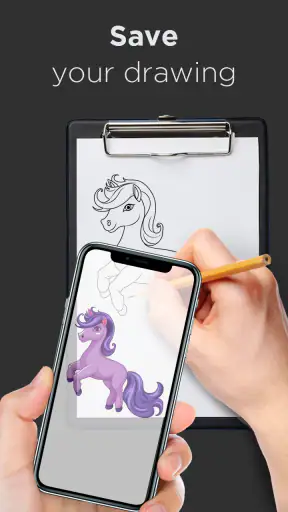 Vẽ: Theo dõi để phác thảo screenshot