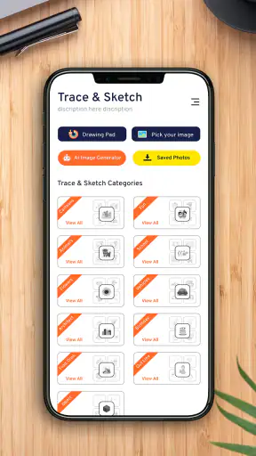 Vẽ: Theo dõi để phác thảo screenshot