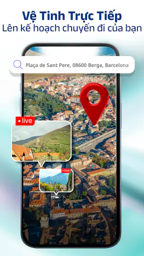 Vệ Tinh Trái Đất Trực Tiếp screenshot