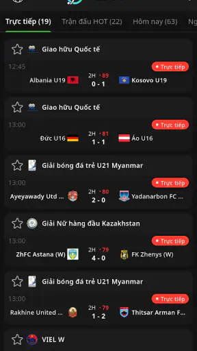 Vebo TV - Trực tiếp bóng đá screenshot