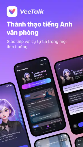 VeeTalk - Luyện nói tiếng Anh screenshot