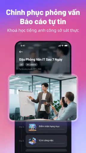 VeeTalk - Luyện nói tiếng Anh screenshot