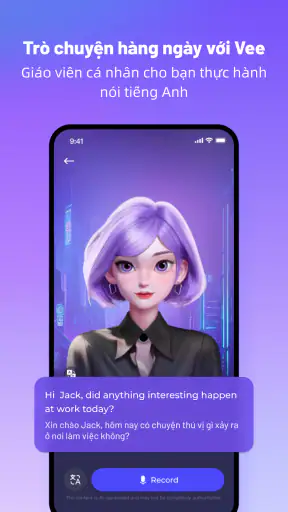 VeeTalk - Luyện nói tiếng Anh screenshot