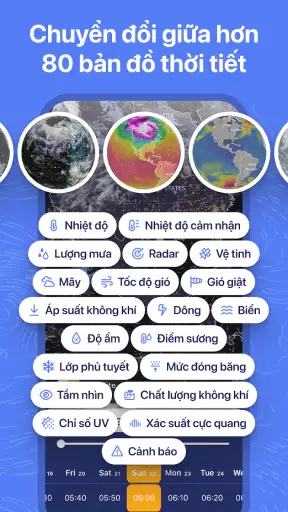 Ventusky: Dự Báo Thời Tiết screenshot
