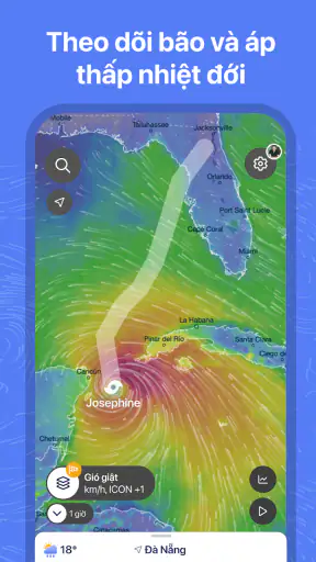 Ventusky: Dự Báo Thời Tiết screenshot