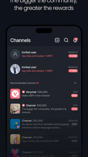 Verychat - Reward Global Chat screenshot