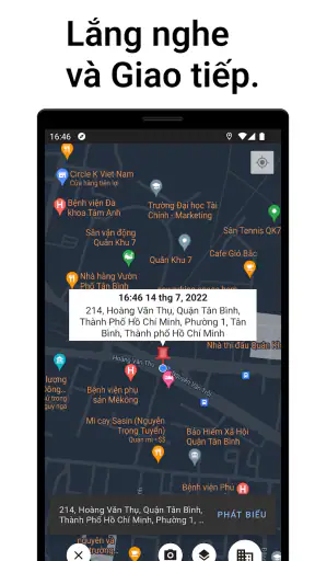 Vị trí của tôi: Chia sẽ vị trí screenshot