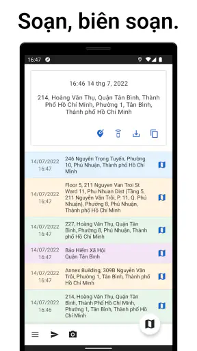 Vị trí của tôi: Chia sẽ vị trí screenshot