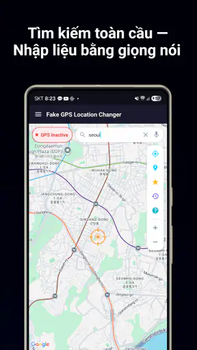 Vị trí GPS giả mạo screenshot