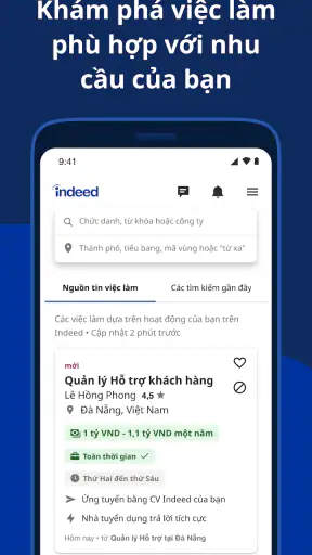 Việc làm Indeed screenshot