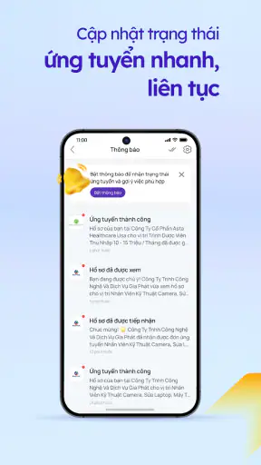 Vieclam24h: Tìm Việc Nhanh screenshot