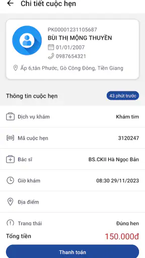 Viện Tim TP.HCM screenshot