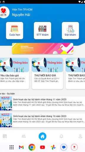 Viện Tim TP.HCM screenshot