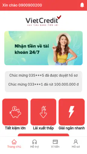 VietCredit - Vay tiêu dùng screenshot