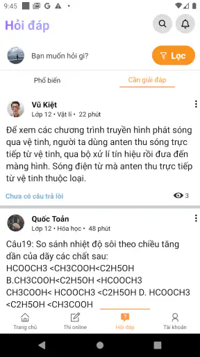 VietJack– học tốt, thi online, screenshot