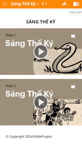 Vietnamese Bible screenshot