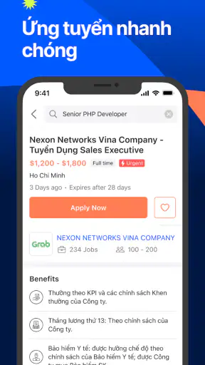 VietnamWorks - Tìm việc screenshot