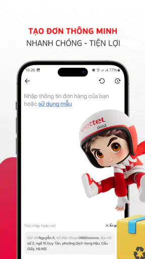 Viettel Post screenshot