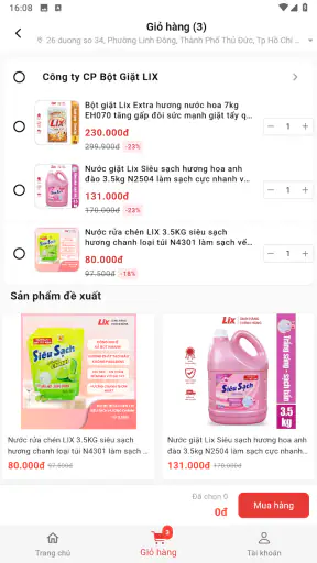 VINACHEMMART screenshot