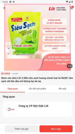 VINACHEMMART screenshot