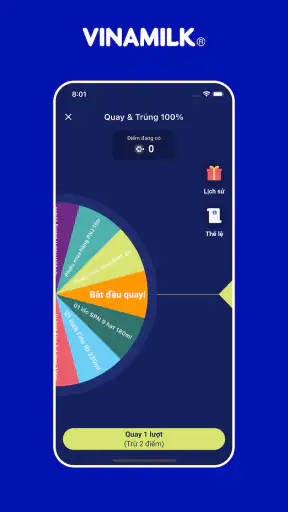 Vinamilk B2B screenshot