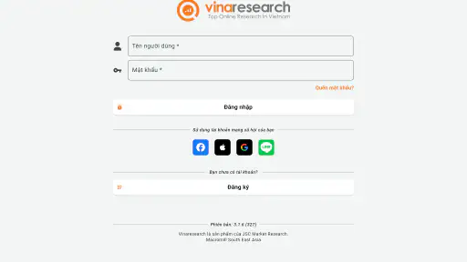Vinaresearch screenshot