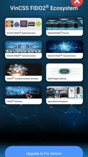 VinCSS FIDO2 screenshot